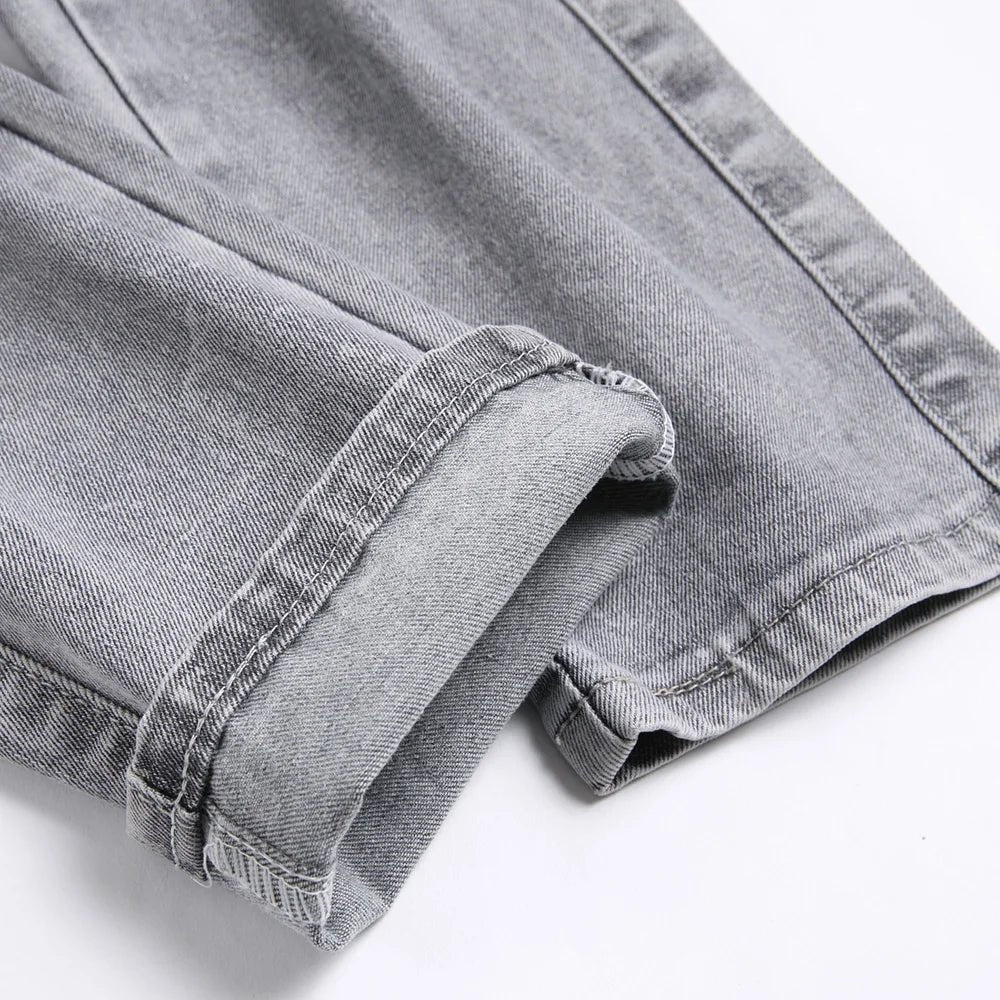 Slim Fit Džíny s Výšivkou - Ciele