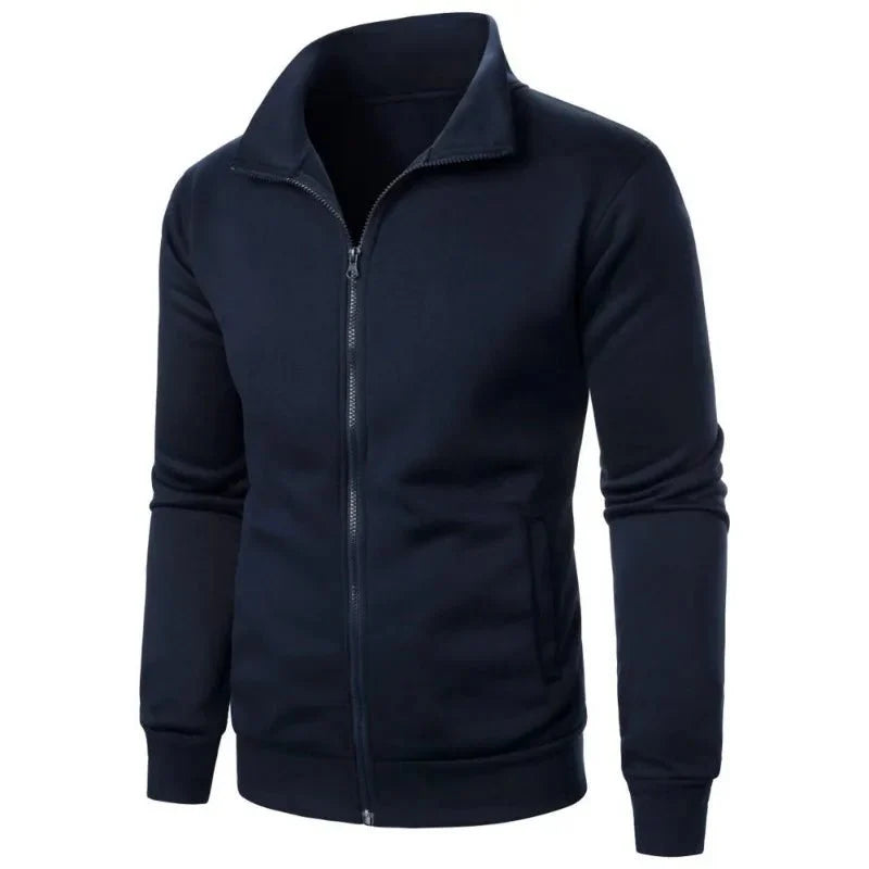 Svetr na Zip Regular Fit - Ciele