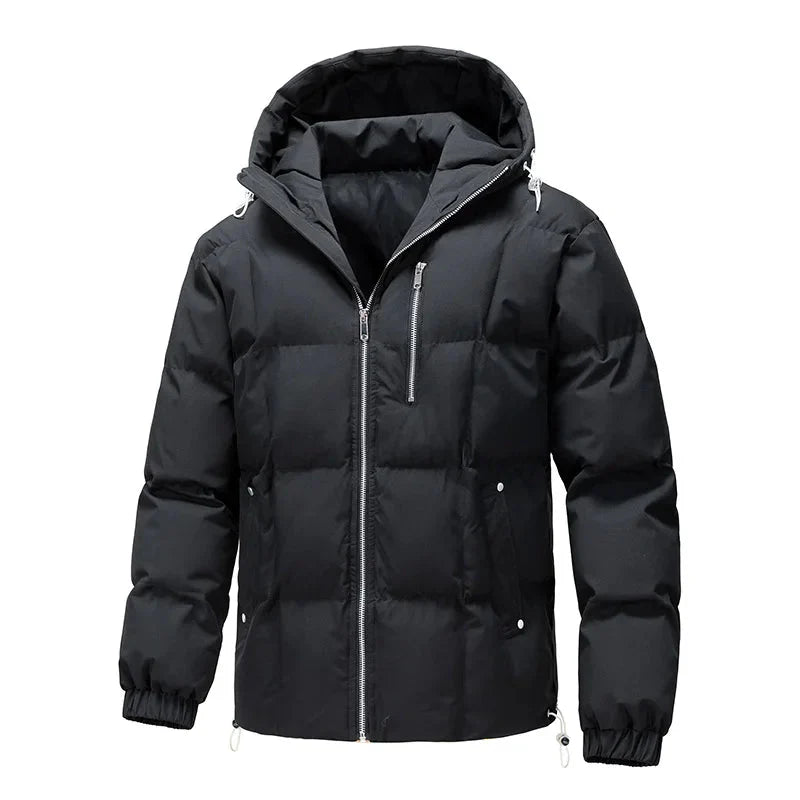 Prošívaná Parka s Kapucí - Ciele