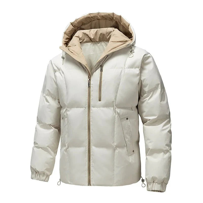 Prošívaná Parka s Kapucí - Ciele