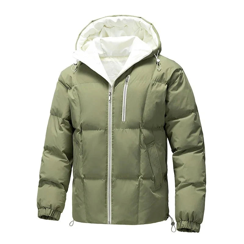 Prošívaná Parka s Kapucí - Ciele