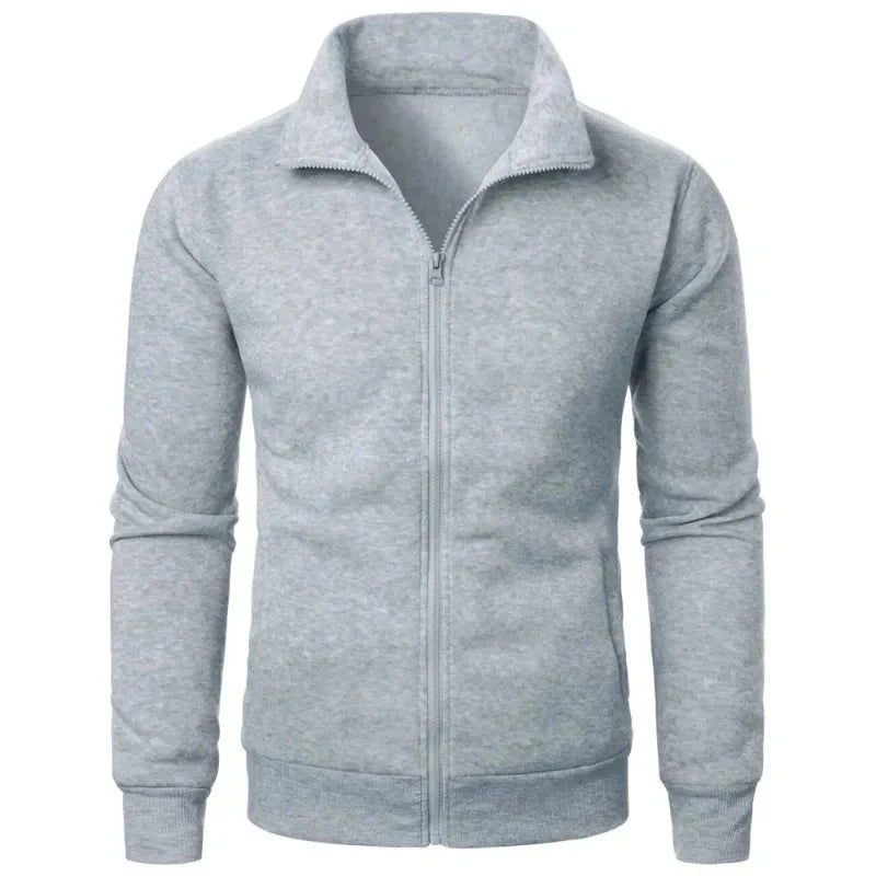 Svetr na Zip Regular Fit - Ciele